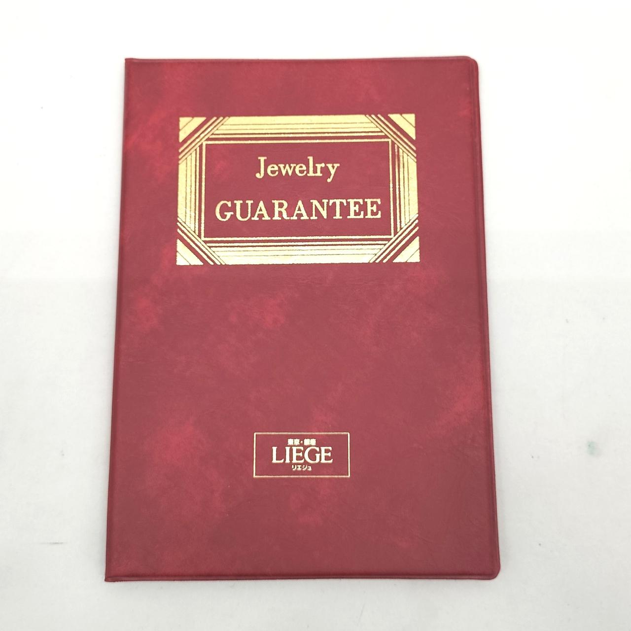 宝石保証書付き