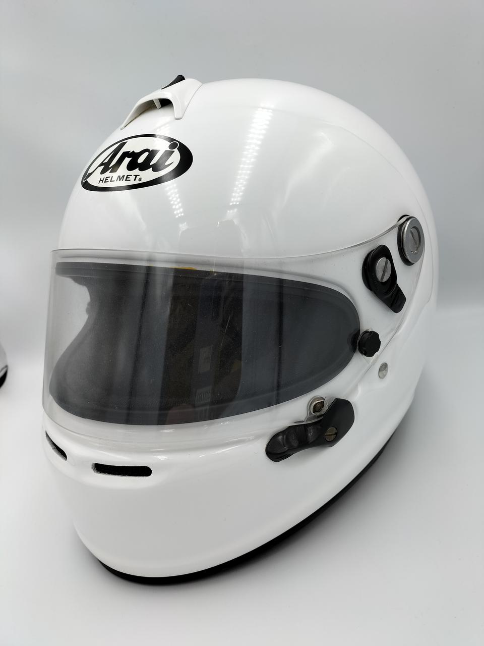 アライ　ヘルメット　フルフェイス　自宅保管　新品未使用　箱無し　Arai アライヘルメット アライ Arai フルフェイスヘルメット ホワイト