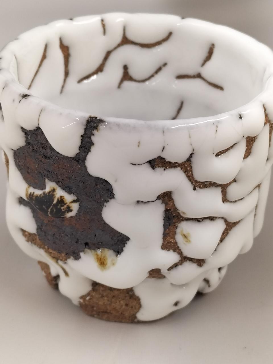 十一代目三輪休雪|白萩 鬼萩 茶碗|HARDOFFオフモール（オフモ