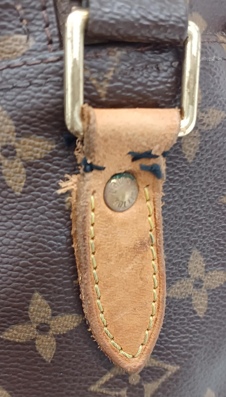 ショルダーストラップ留め具補修・ちぎれ有