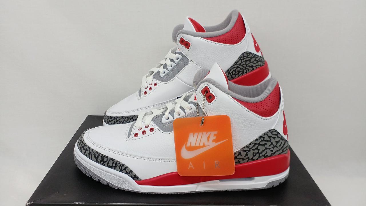 美品❤️ナイキ AIR JPRDAN 3 RETRO ハイカットスニーカー 23 Jordan Air Jordan 3 Retro OG スニーカー | ホワイト | FARFETCH JP