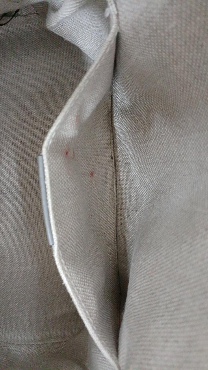 ポケットに汚れあり