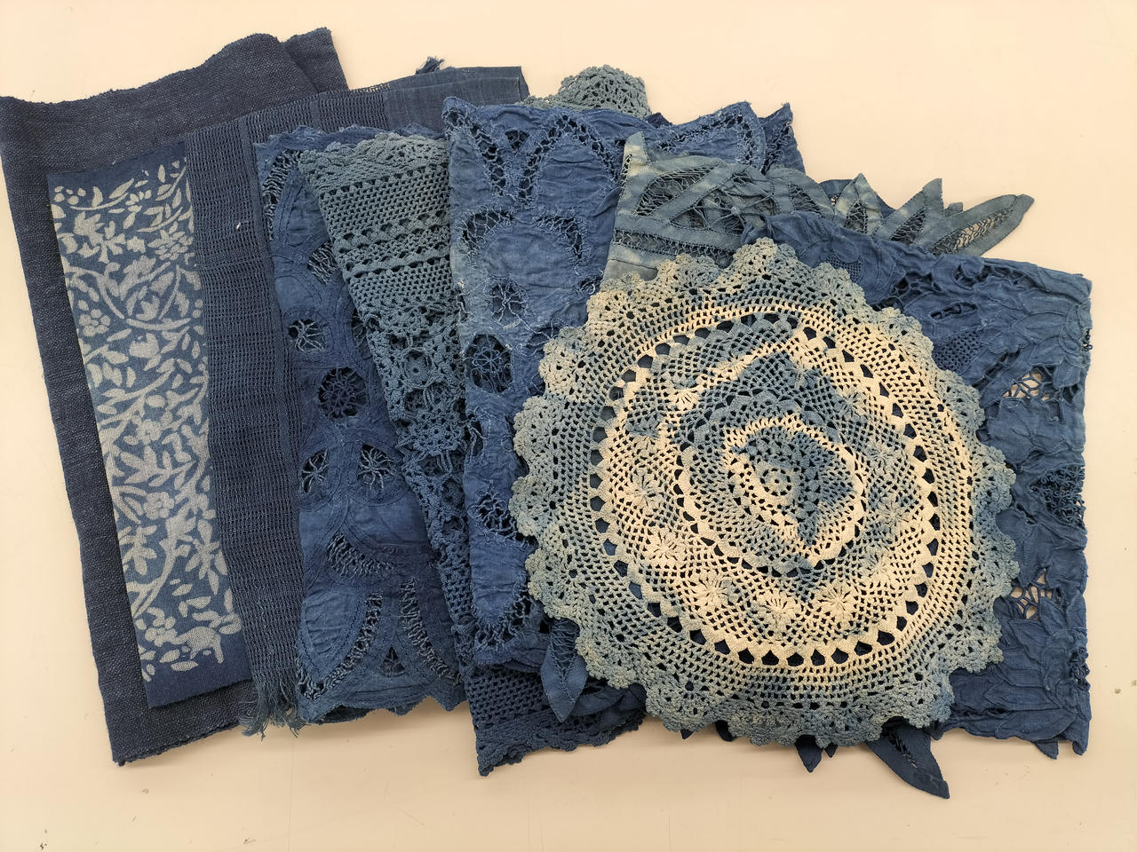 藍染め　9枚セット