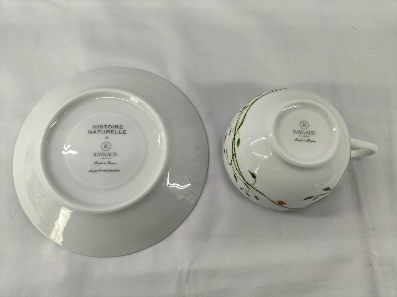 レイノー ヒストリーナチュール カップ＆ソーサー リモージュ