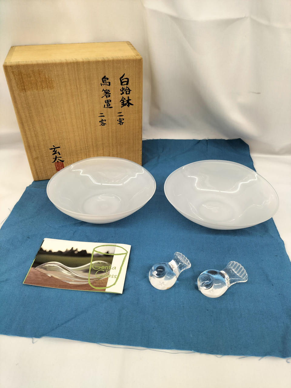 可愛らしい小鳥の箸置き付きです！