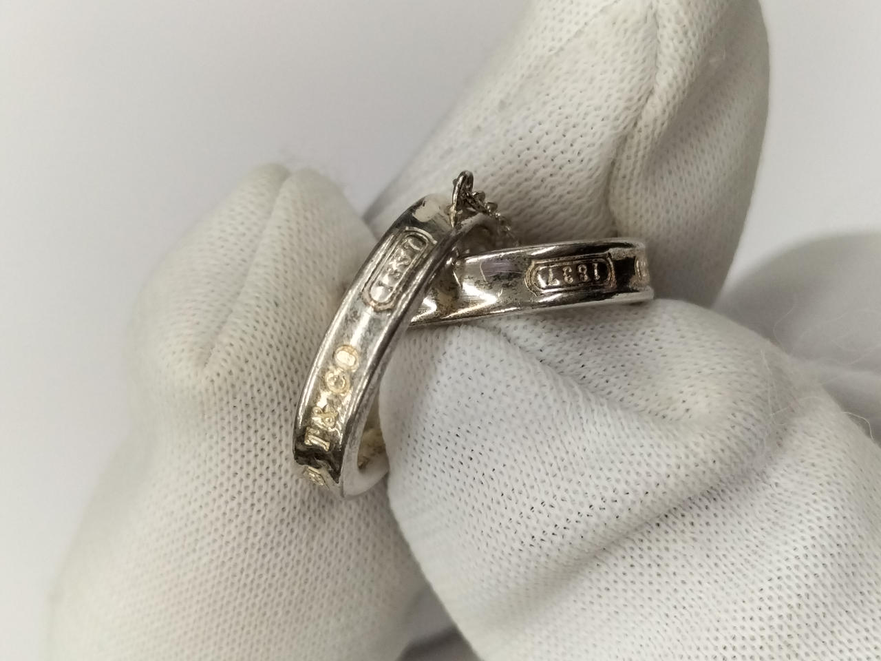 Tiffany & Co. ティファニー1837 ナローリング13号 ④【TIFFANY&Co 】ティファニー 1837 リング シルバー925 指輪