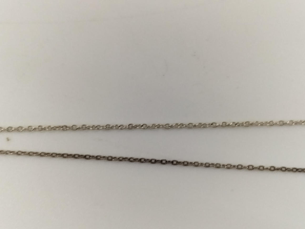 チェーン　変色あり