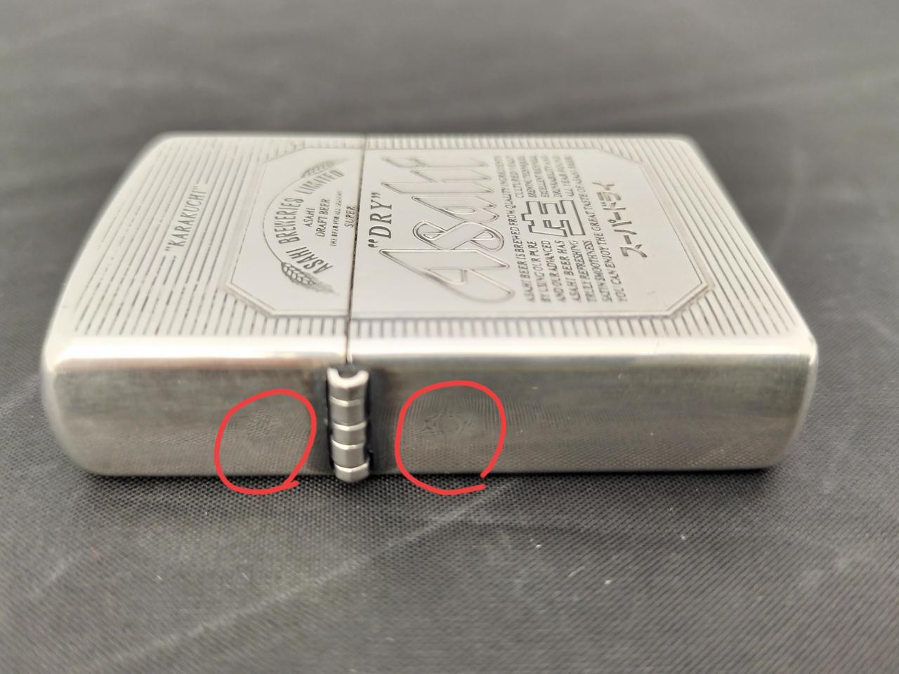 ヘコみ2箇所あり