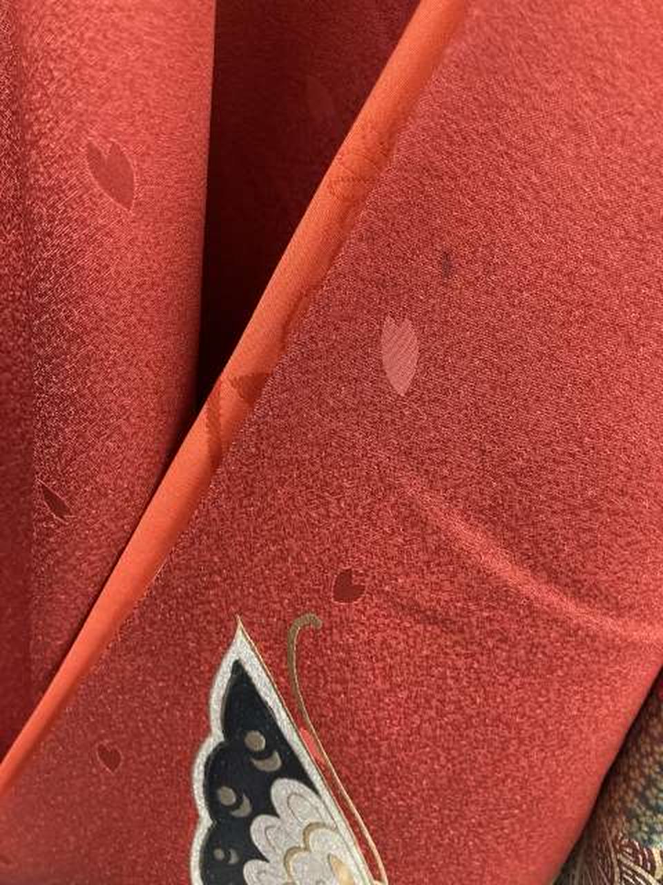 右袖後ろしみあり