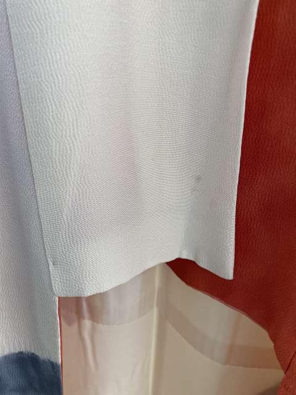 右前身ごろしみあり