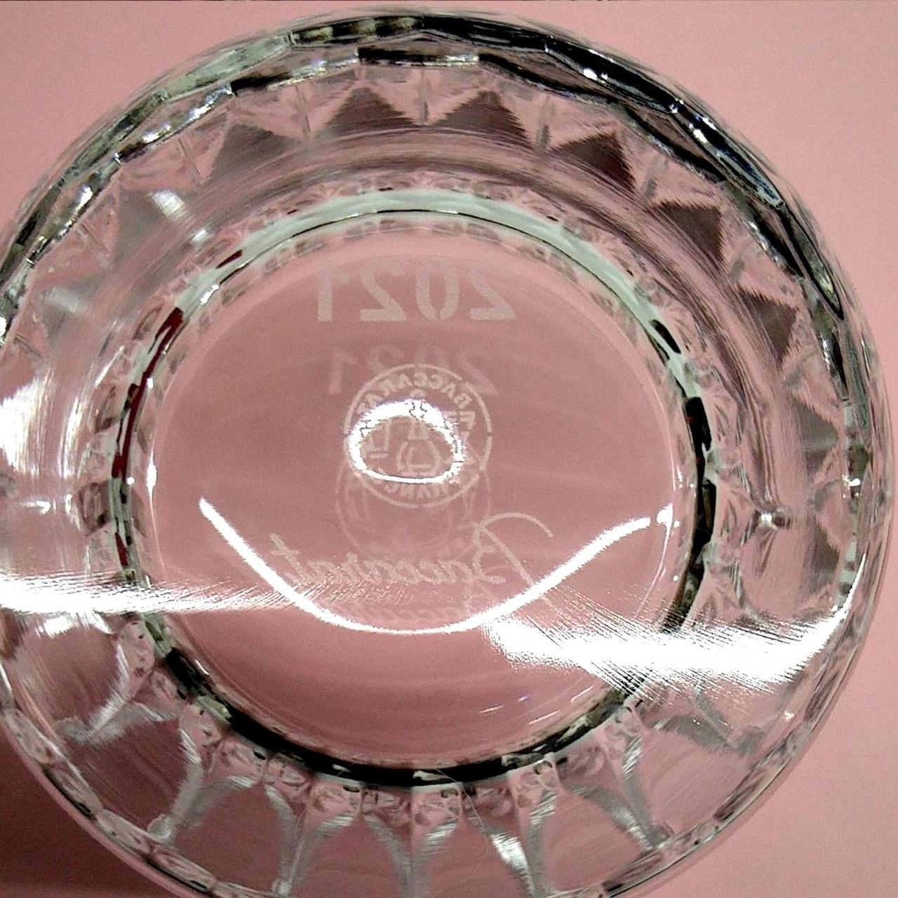 2021Baccarat底に刻印あり。