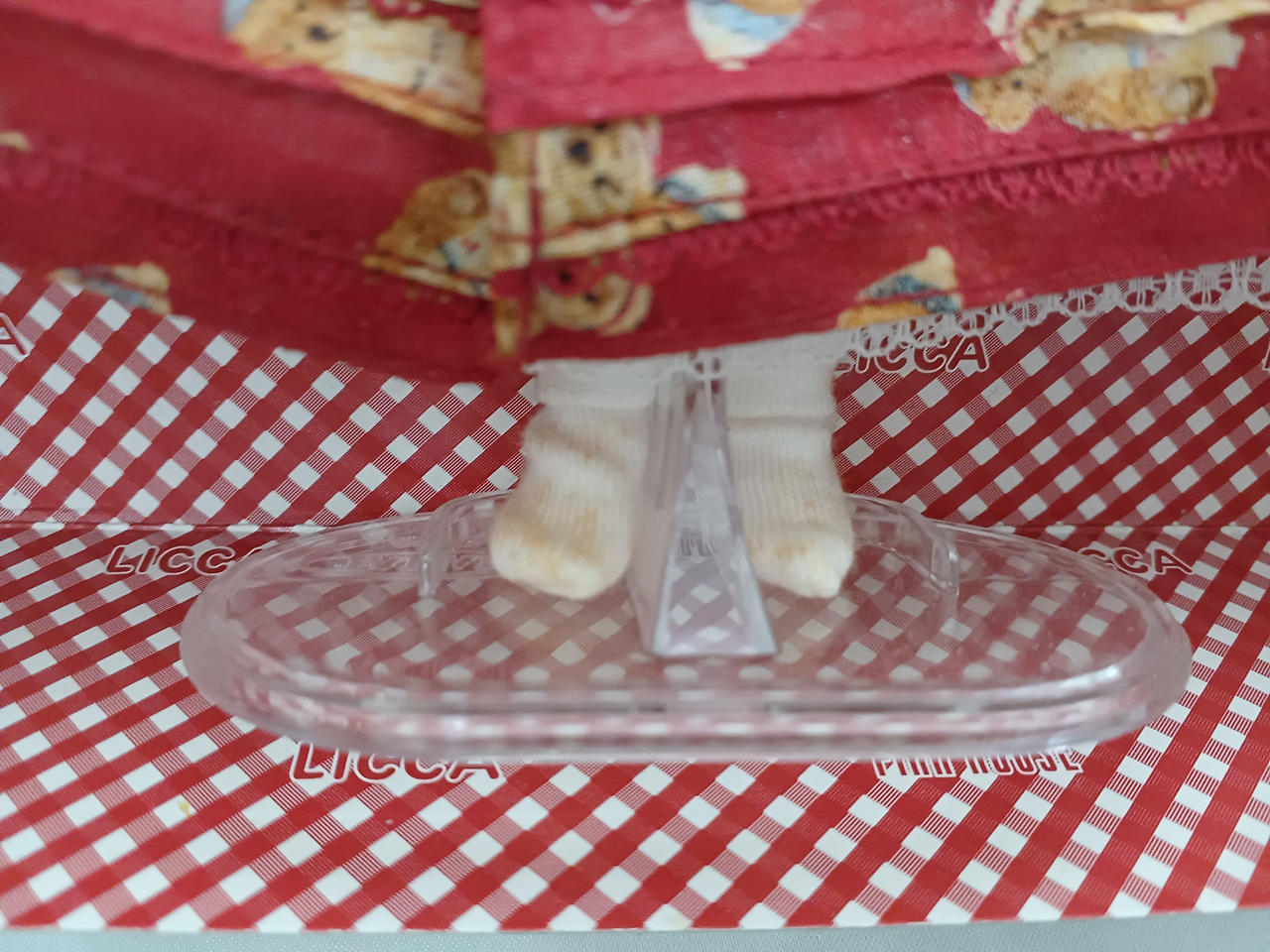 靴下にシミあり