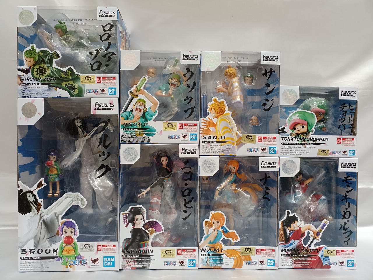 麦わらの一味8体セット