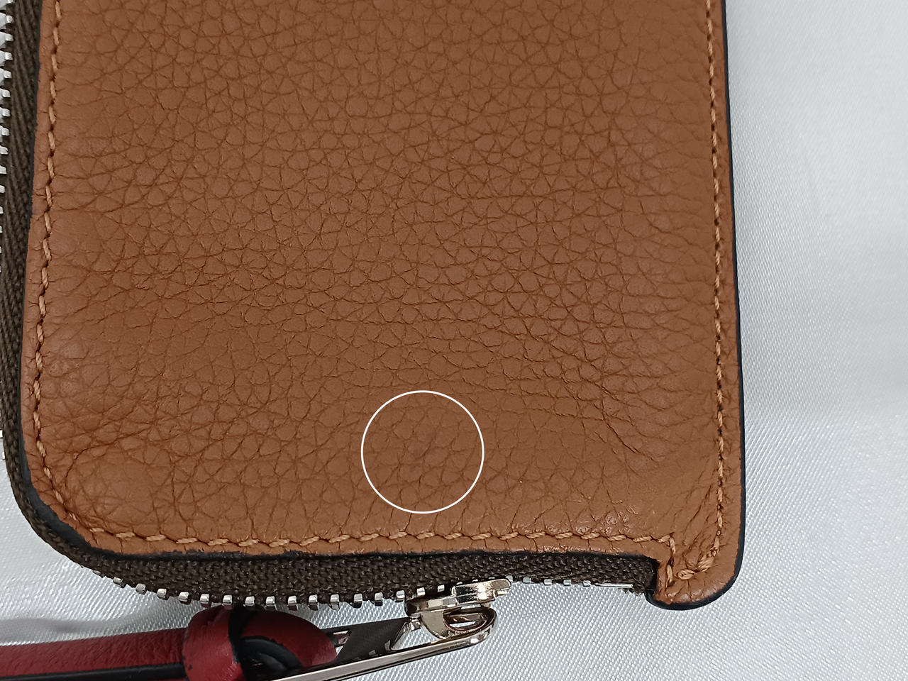 シミがあります