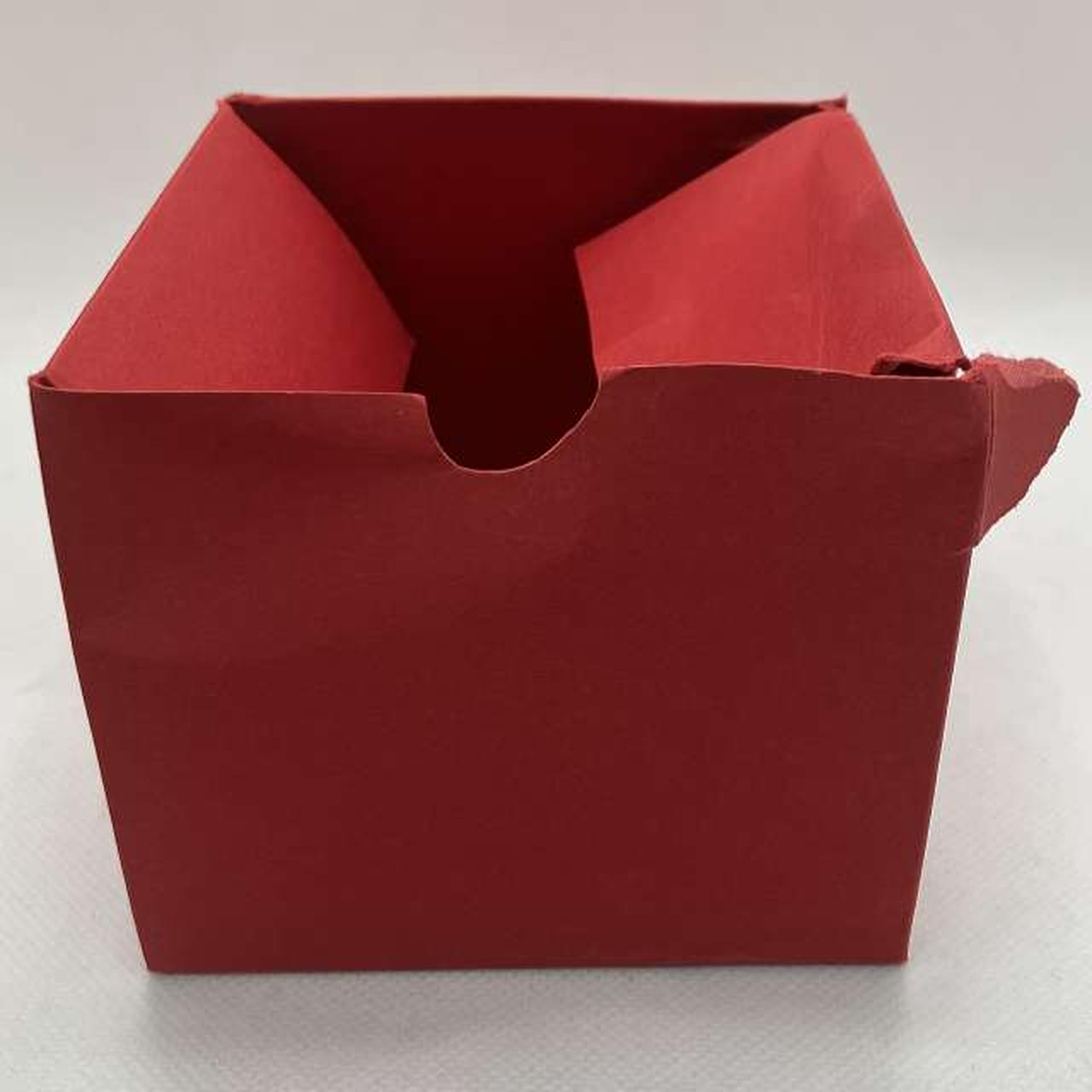 外紙箱 破れています