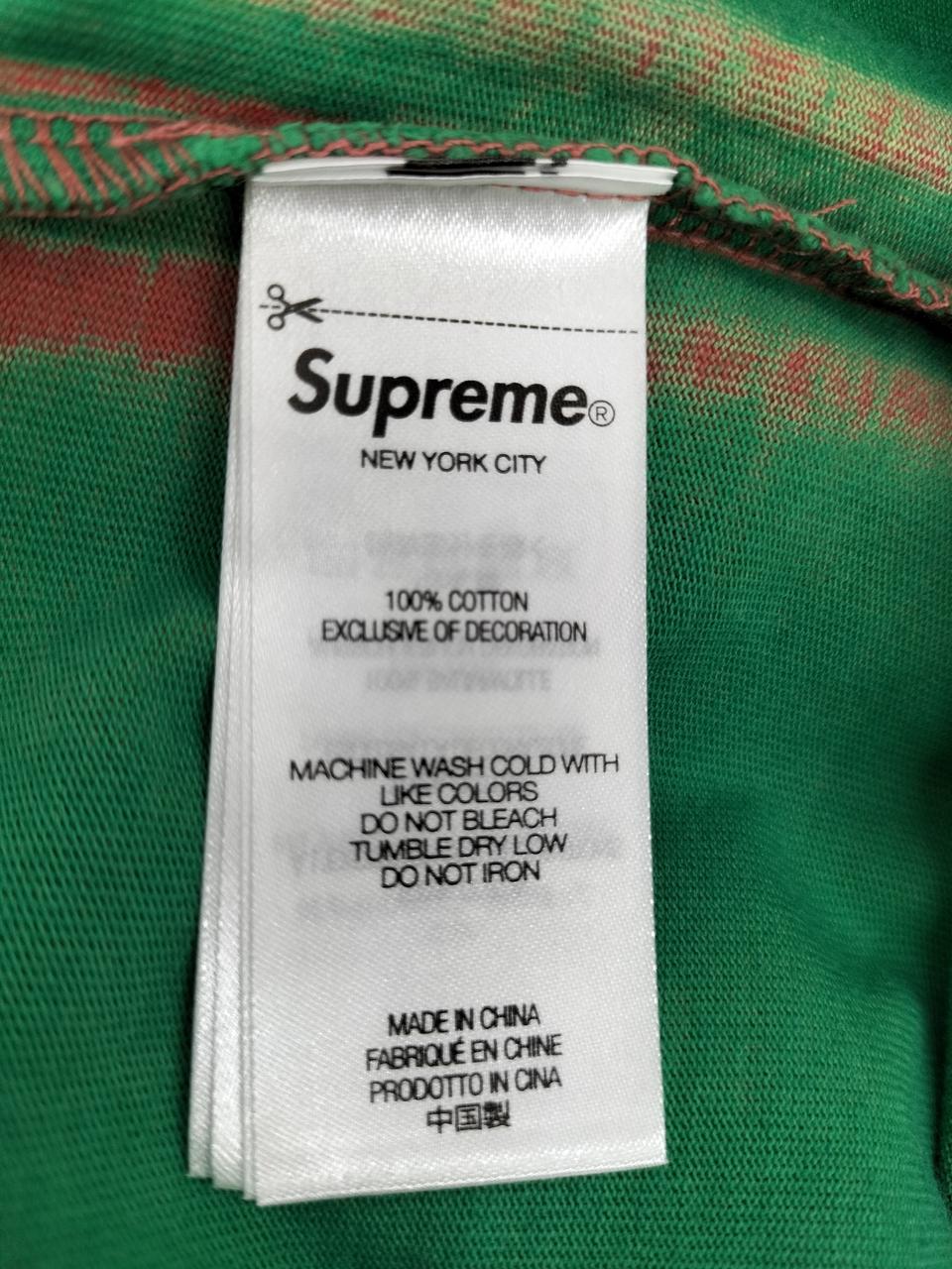 直輸入⭐新品⭐XL⭐supreme⭐Overprint Knockout 堀米 Supreme Overprint Knockout S S Top (FW23) - $88