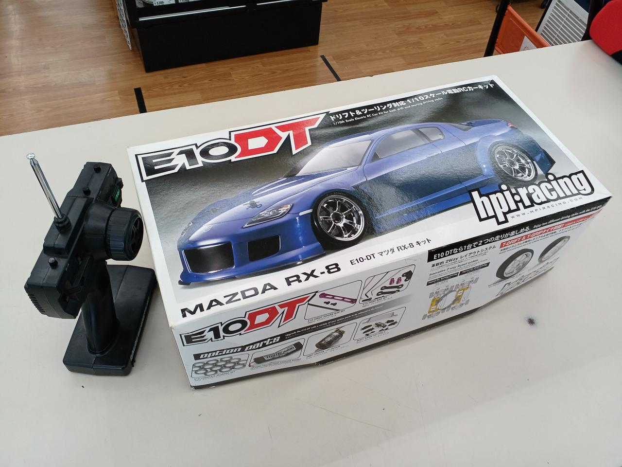hpiラジコンカー(ジャンク品) 送料無料 HPI エンジンカー メカ付き ラジコン車体 オフ