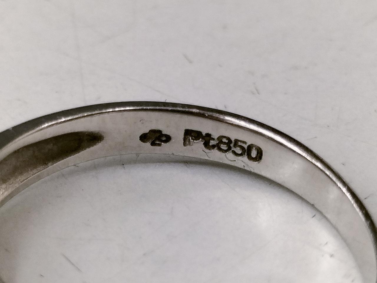 D0.61CT|Pt850 ダイヤモンド付きプラチナリング|HARDOFFオフ