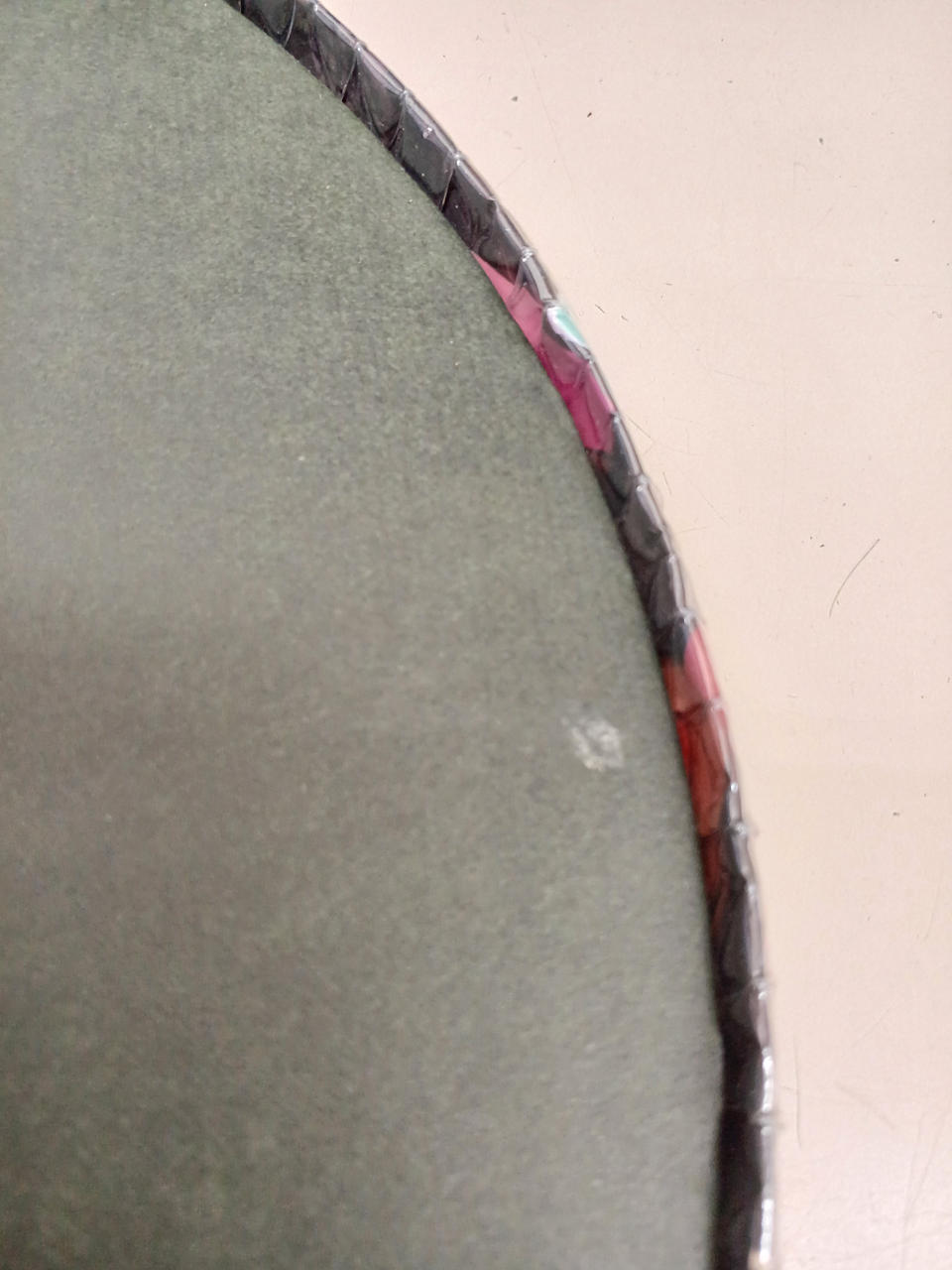 裏面3時方向端　汚れあり