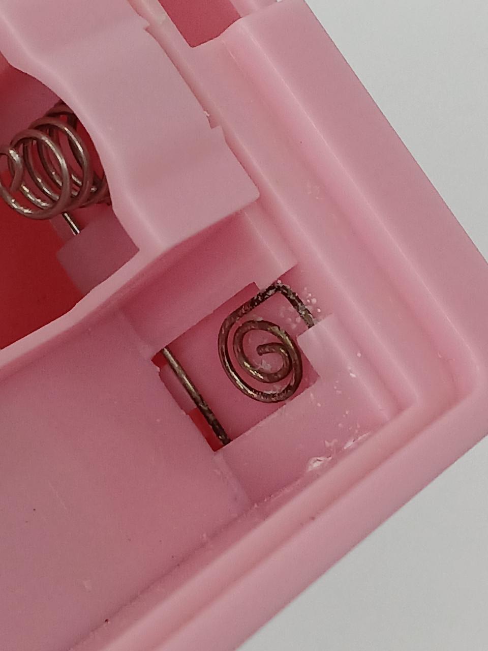 電極サビ、動作しません。