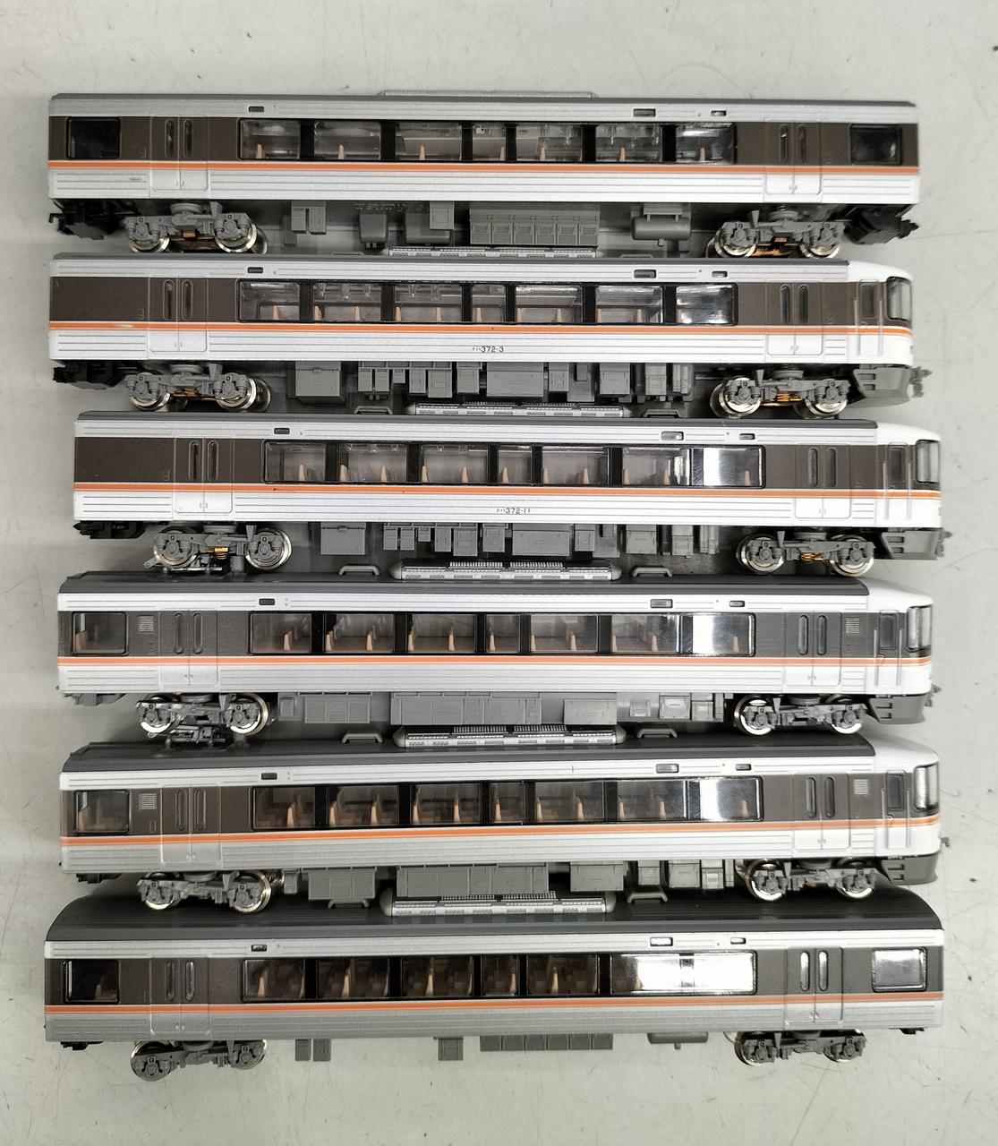 TOMIX JR373系特急電車 6両 新製品入線】TOMIX JR373系特急電車セット 開封レビュー