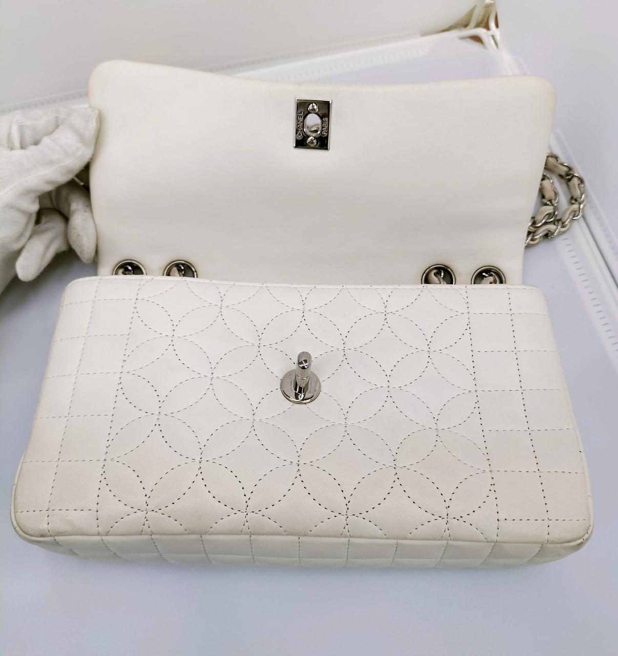 CHANEL|シャネル フラワーステッチ チェーンショルダーバッグ