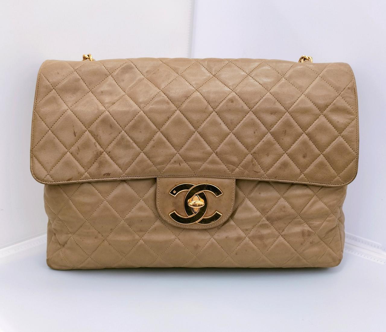 CHANEL|シャネル デカマトラッセ チェーンショルダーバッグ|HARDOFF
