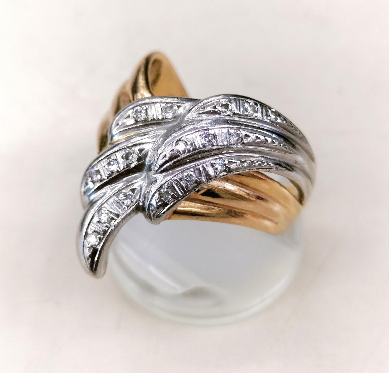 アーカー ドゥーズブリエ リング 0.12CT 質屋出品》AHKAHアーカー☆k18