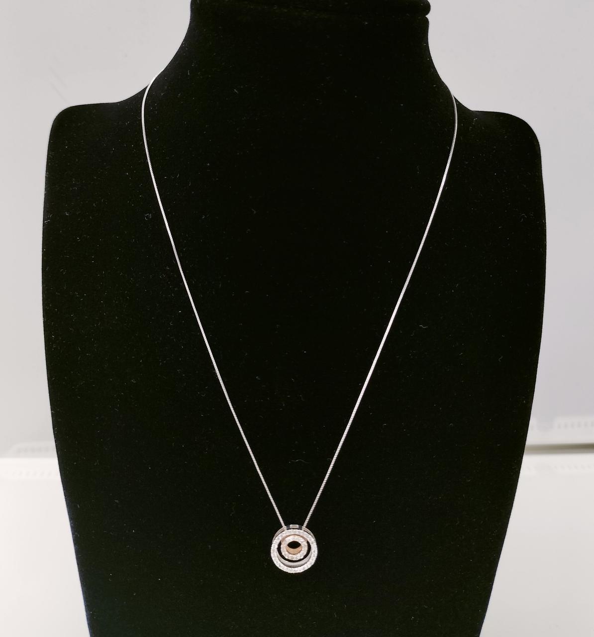 D0.16CT/0.09CT|K18WG ダイヤモンド付きネックレス|HARDOFFオフ