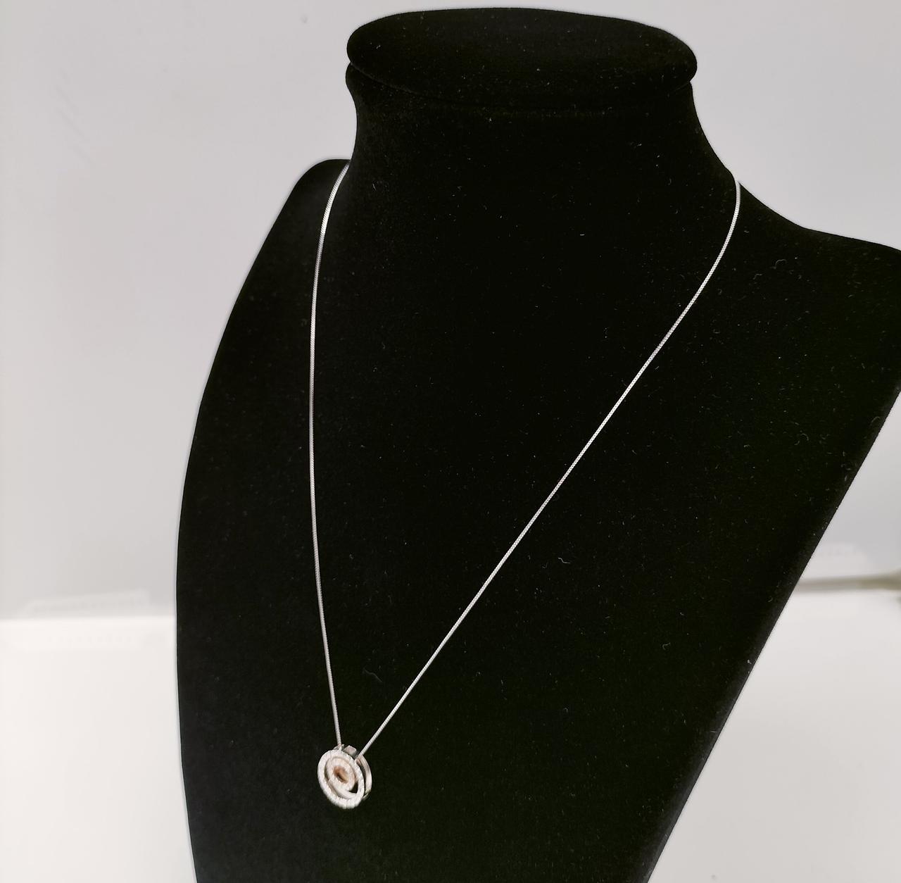 D0.16CT/0.09CT|K18WG ダイヤモンド付きネックレス|HARDOFFオフ