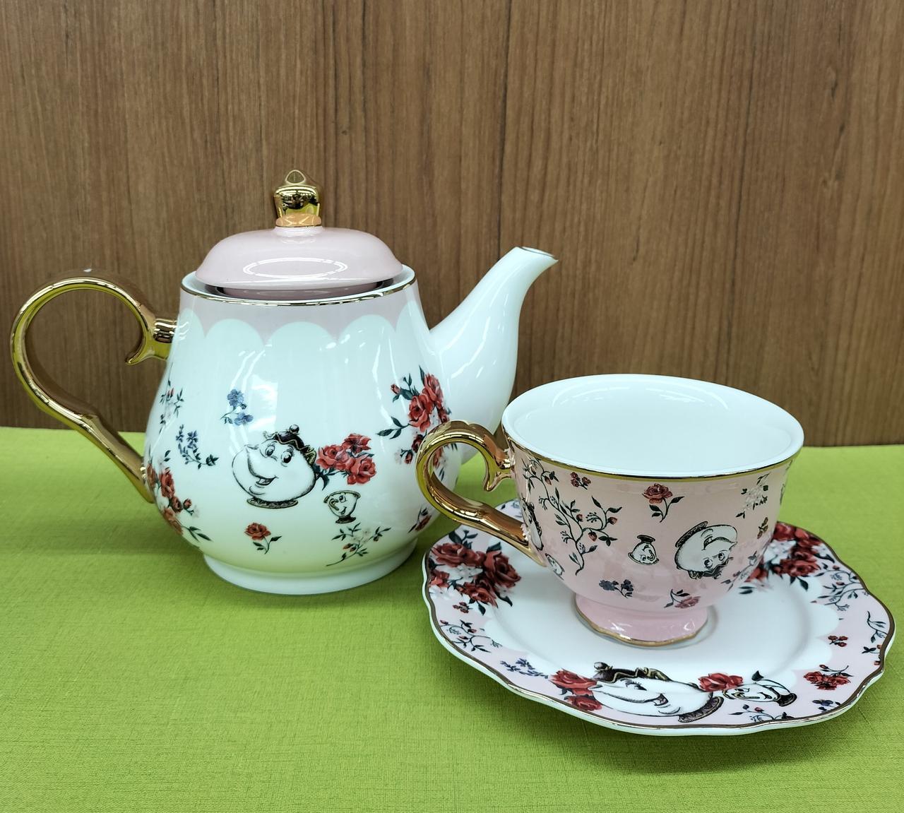 DISNEY|美女と野獣 ティーポット&カップセット|HARDOFFオフ