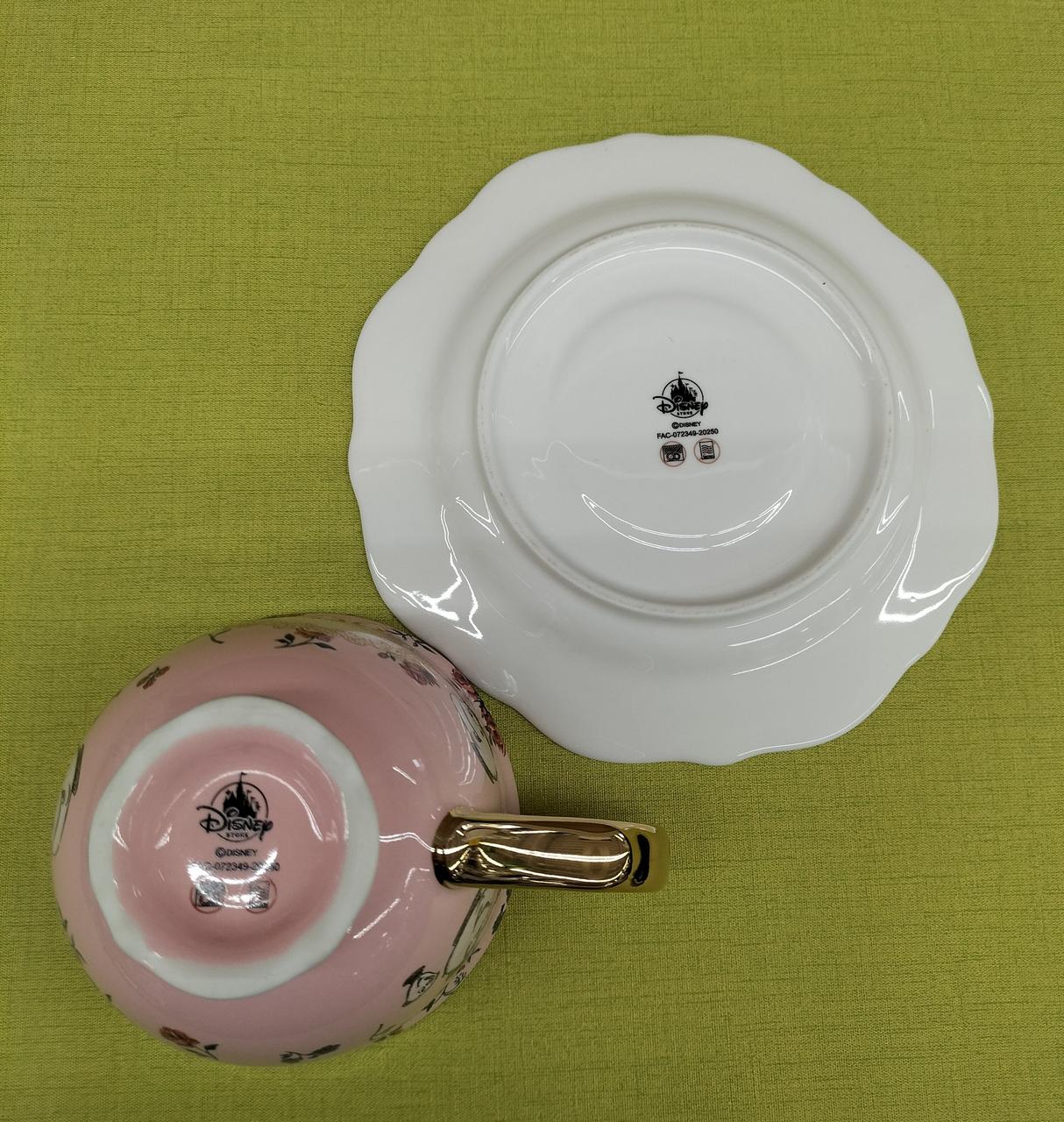 未使用ヴィンテージ1994年購入美女と野獣ティーセット 未使用ヴィンテージ1994年購入美女と野獣ティーセット Disney