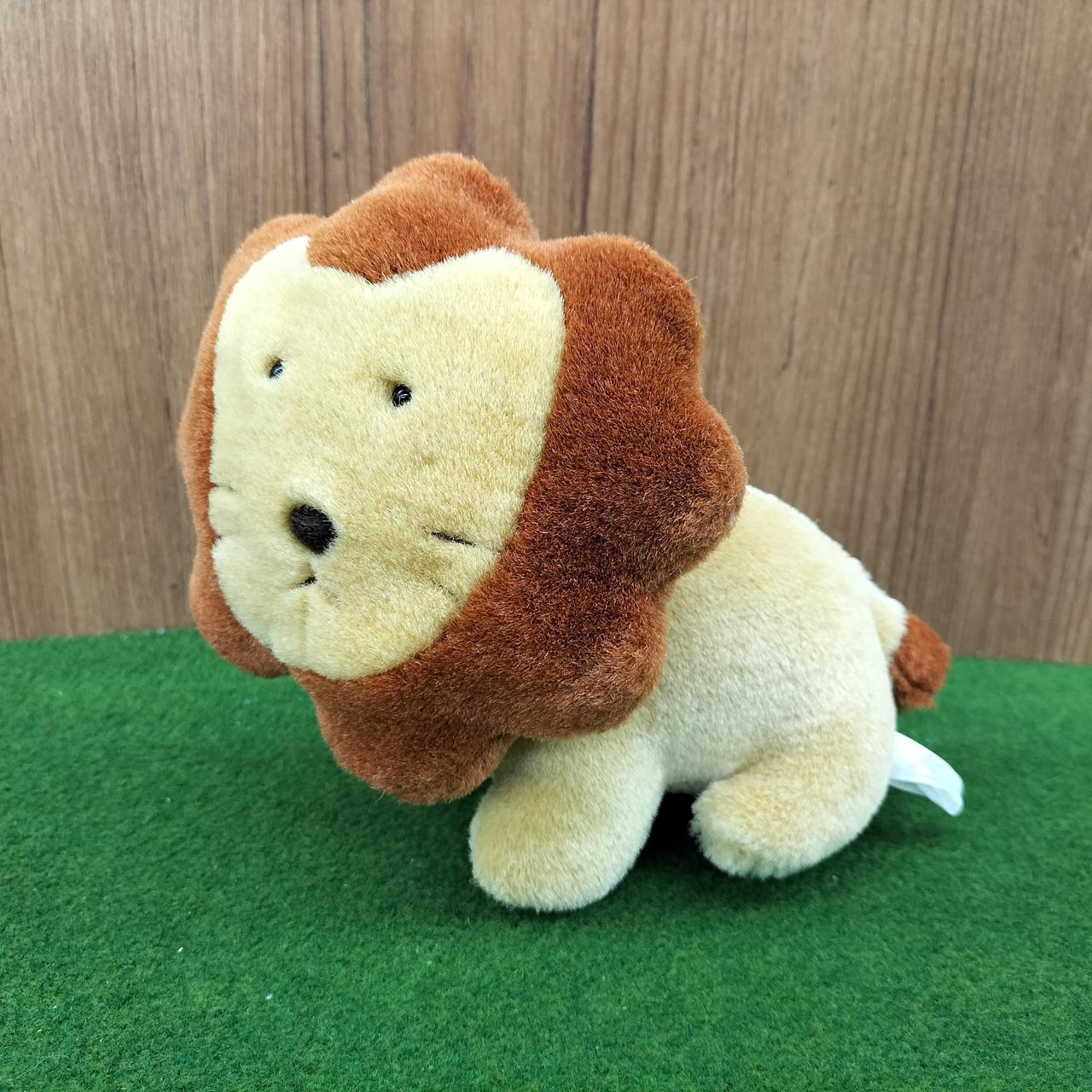 ナカジマ製　ライオン　ぬいぐるみ 昭和レトロ ナカジマ NAKAJIMA 野生の王国 ライオン ぬいぐるみ