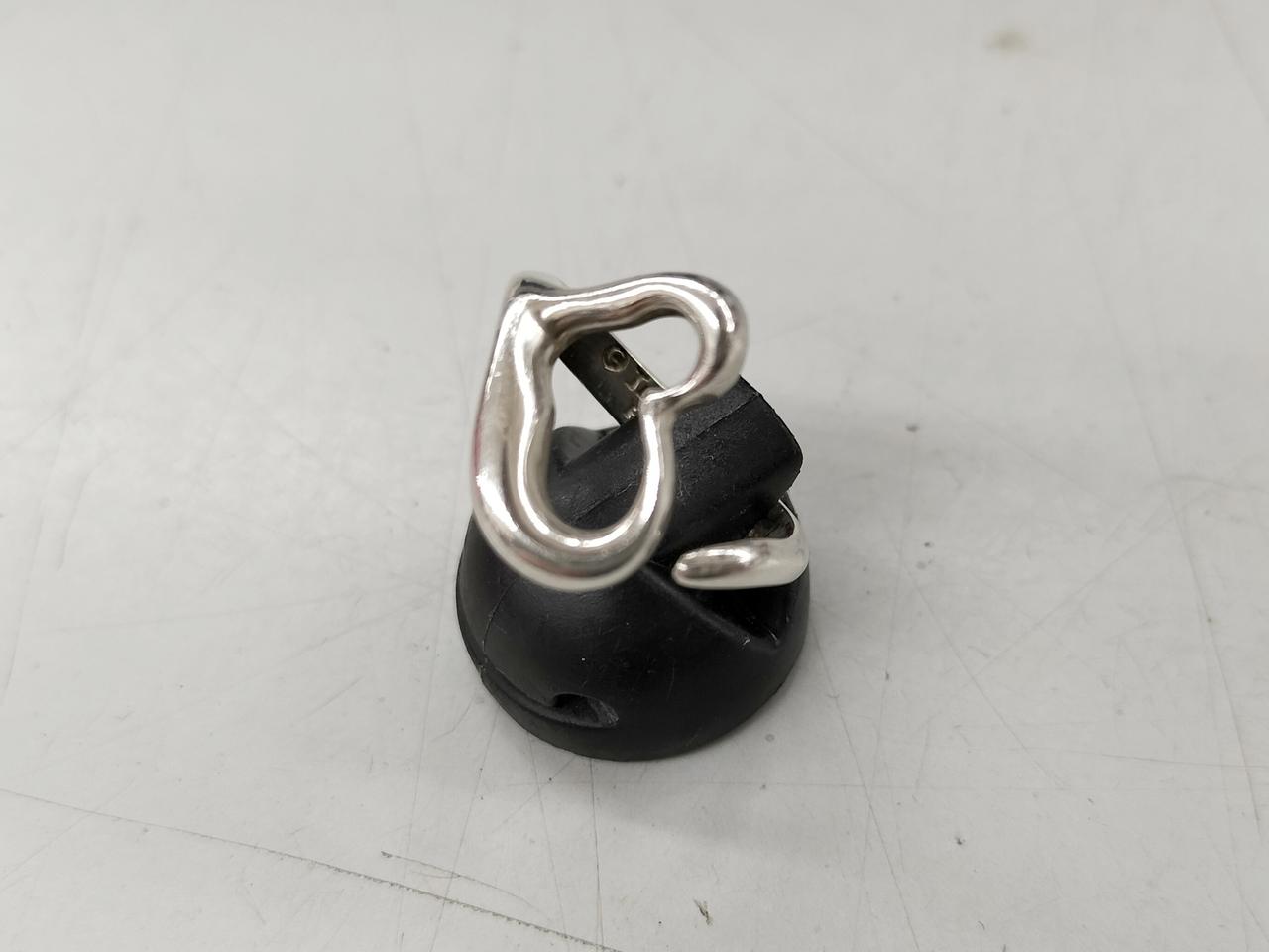 TIFFANY&CO.|ティファニー オープンハート リング シルバー 本体