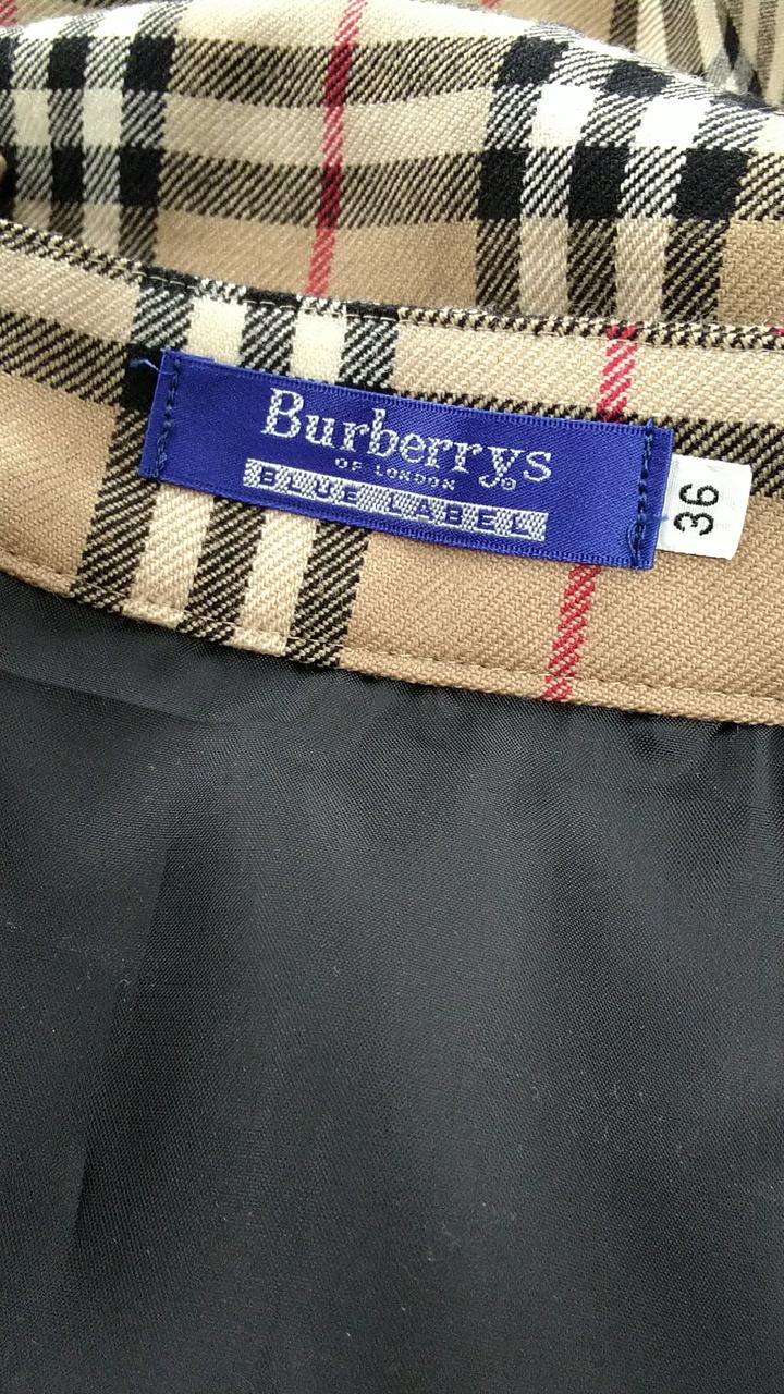 極美品❣️ BURBERRYS ヴィンテージ　ノバチェック　スカート　羊100薄手 バーバリー(BURBERRYS)|ノバチェック スカート|HARDOFFオフ