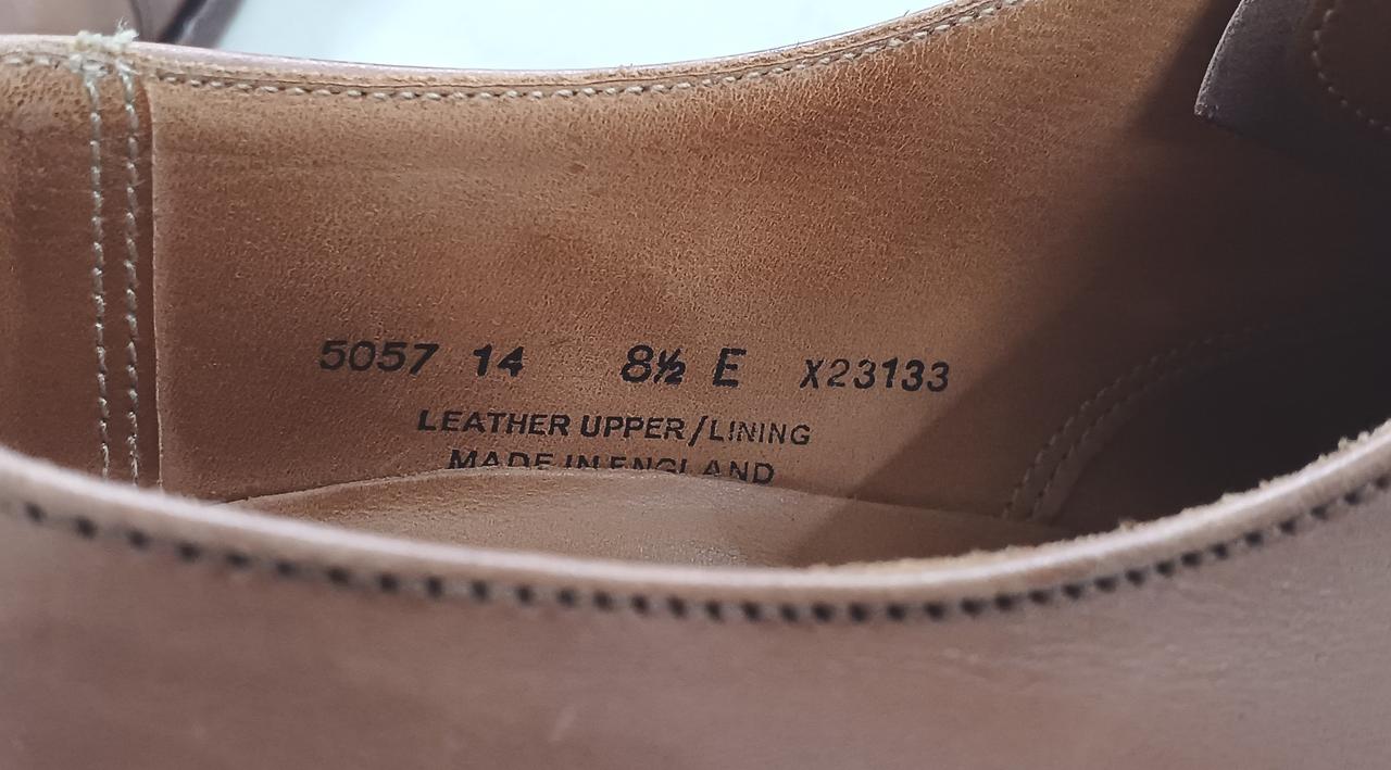 CROCKETT&JONES PAUL SMITH|PAUL SMITH別注 ストレートチップ|【ハード