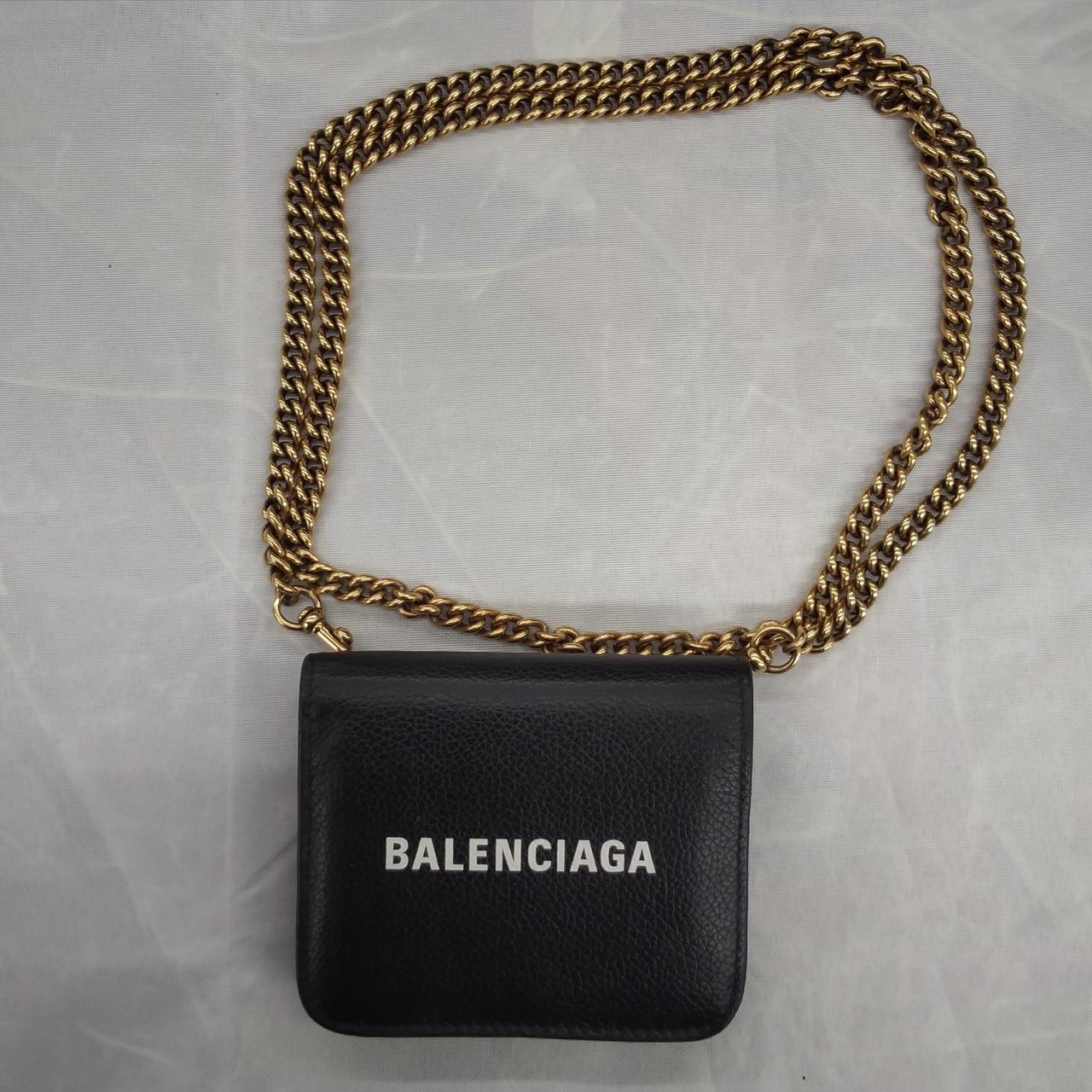 バレンシアガ チェーンウォレット