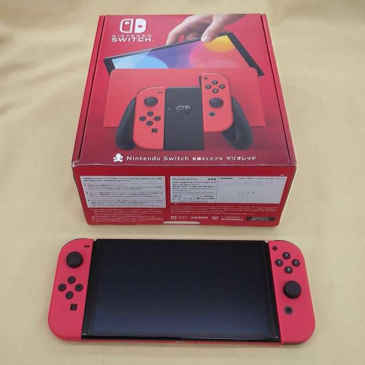 ニンテンドウ(NINTENDO)|SWITCH有機ELモデル マリオレッド