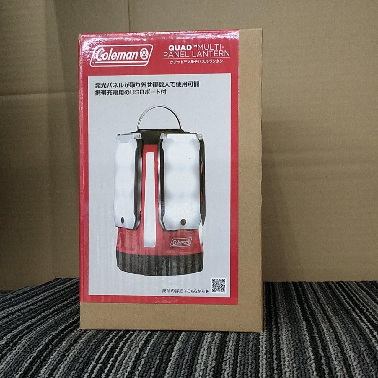 Coleman - 【新品未使用】早い者勝ちCOLEMAN クアッドマルチパネルランタン COLEMAN|クアッドマルチパネルランタン|HARDOFFオフモール