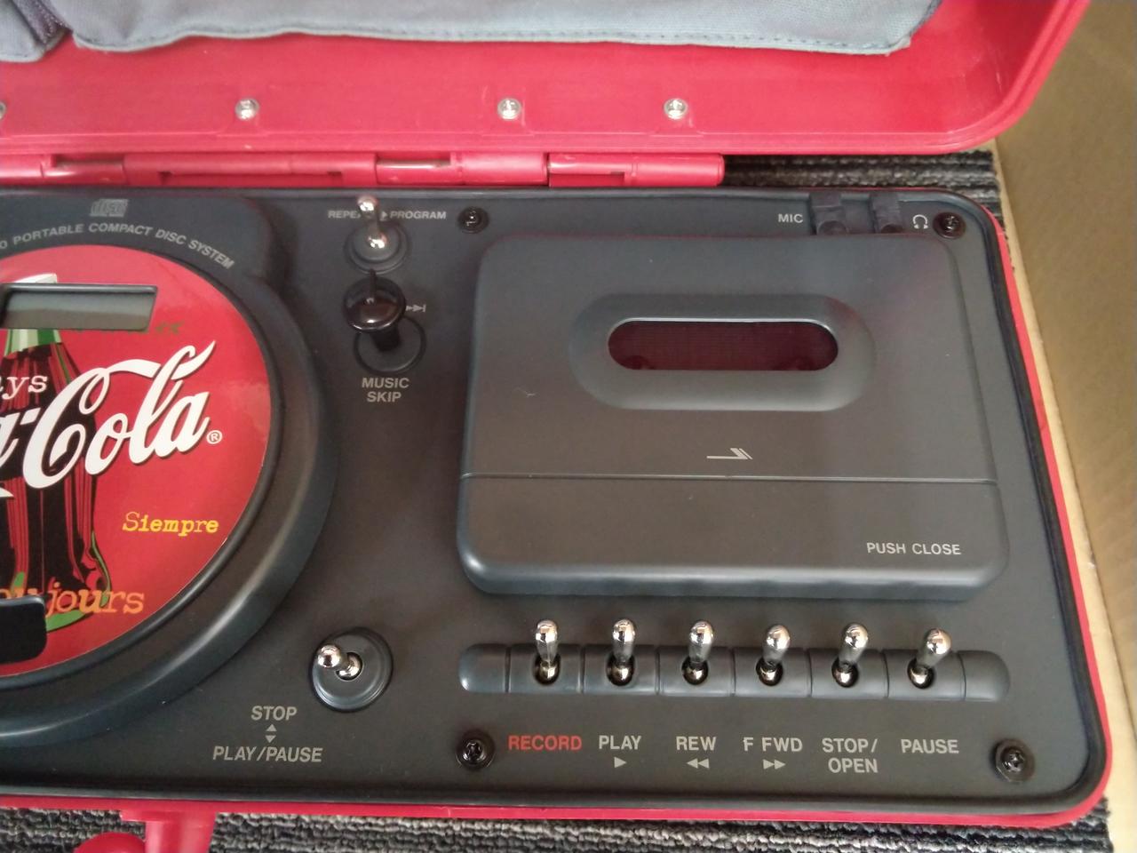 Recca デモCD TEAC|コカコーラ 夏組アウトドアCDラジカセ|HARDOFFオフモール