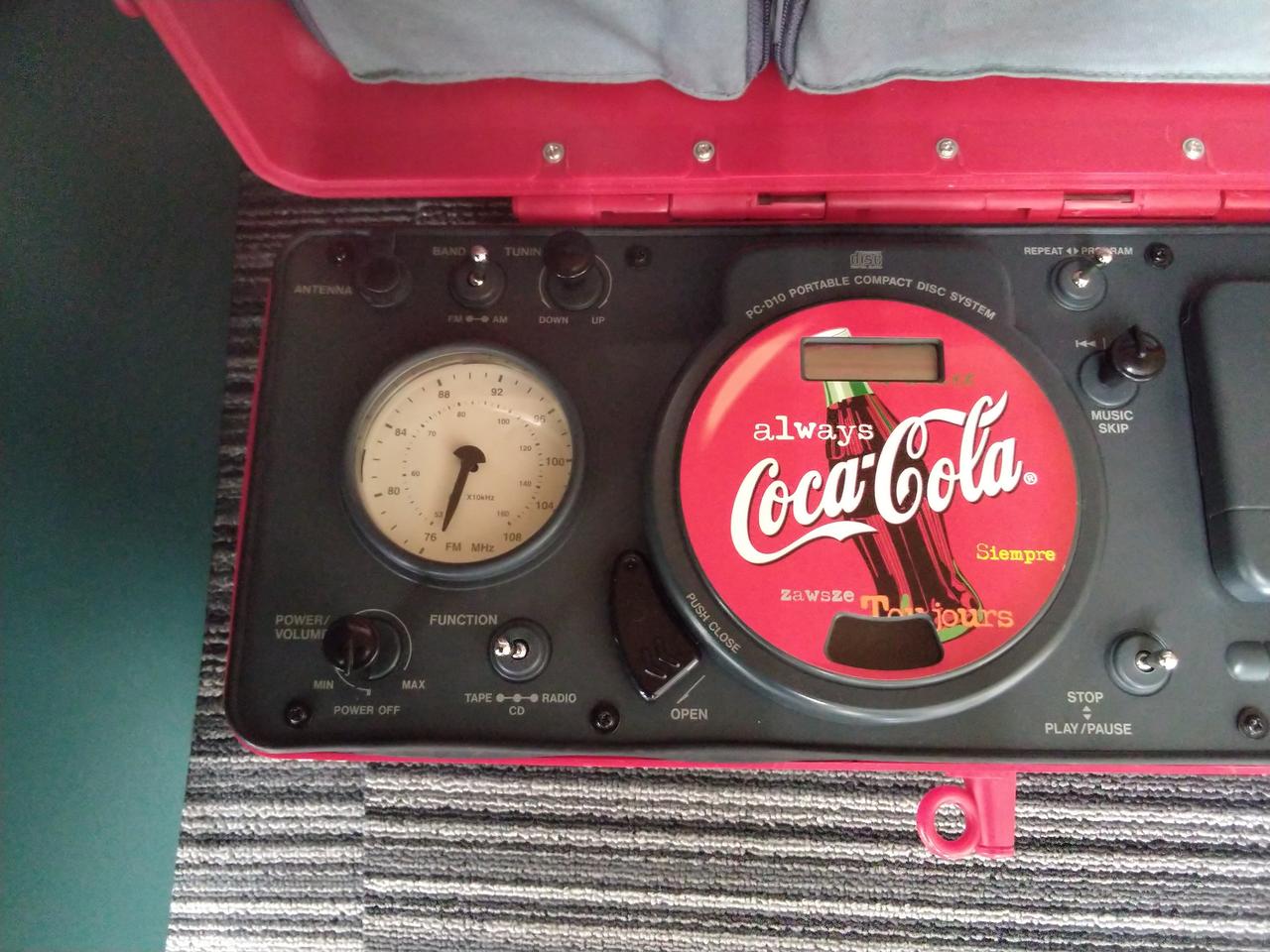 TEAC|コカコーラ 夏組アウトドアCDラジカセ|HARDOFFオフモール