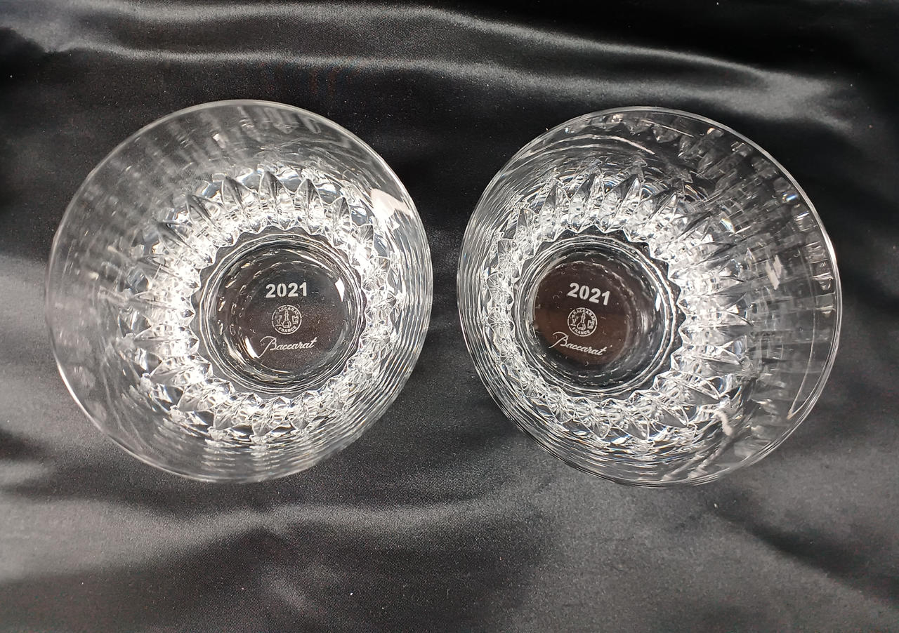 バカラ(BACCARAT)|2021年イヤー ペアロックグラス|HARDOFFオフ