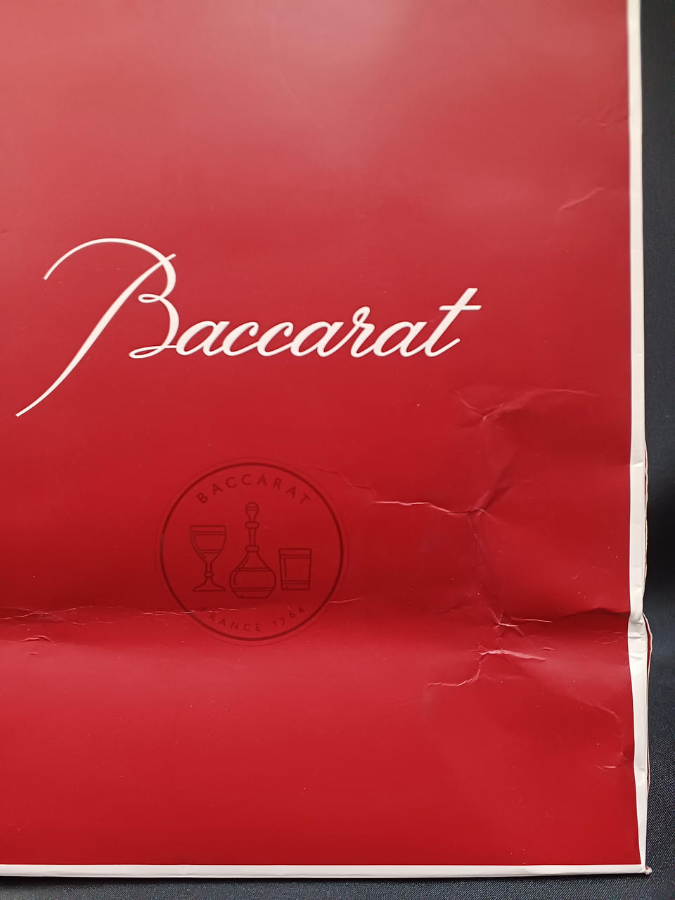 紙袋全体的に傷み