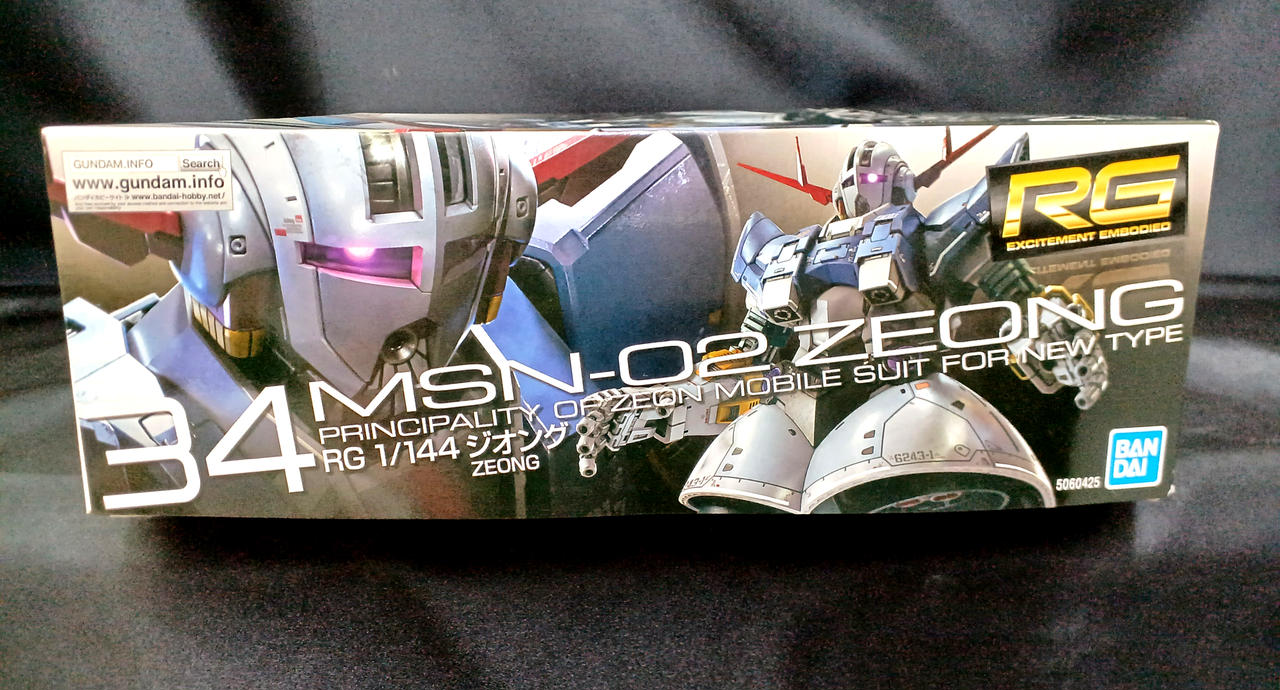 BANDAI - MSN-02 RG1/144ジオング RG 1/144 ジオング | 機動戦士ガンダム フィギュア