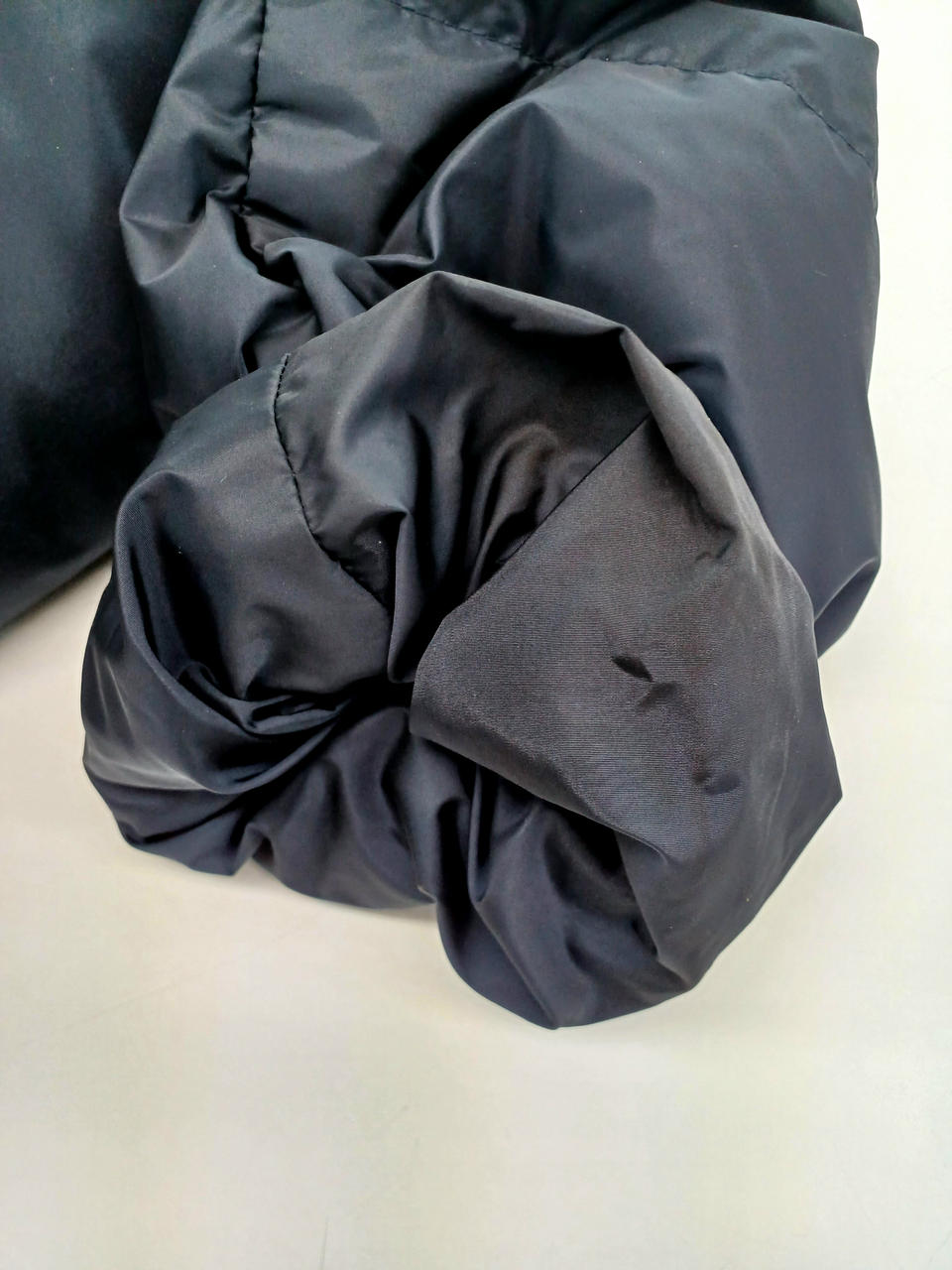 左袖裏返し部分