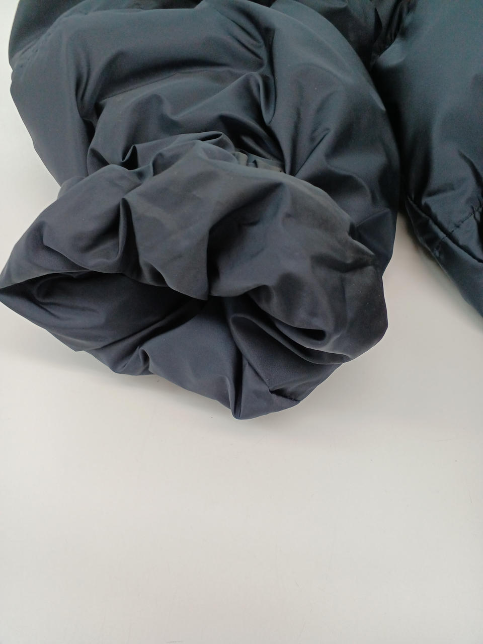 右袖裏返し部分