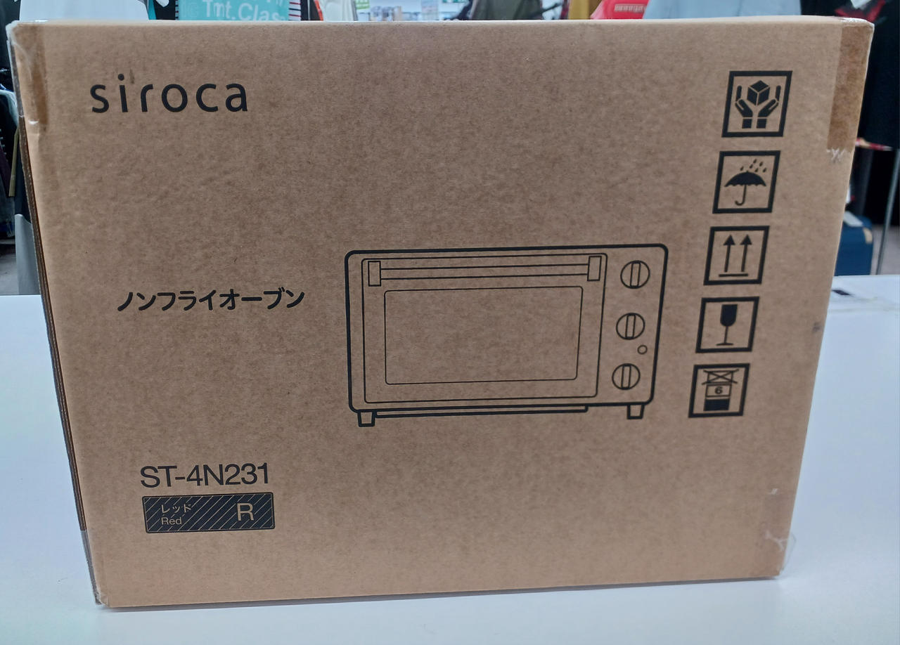 SIROCA|ノンフライオーブン レッド|【ハードオフ公式通販】オフモール
