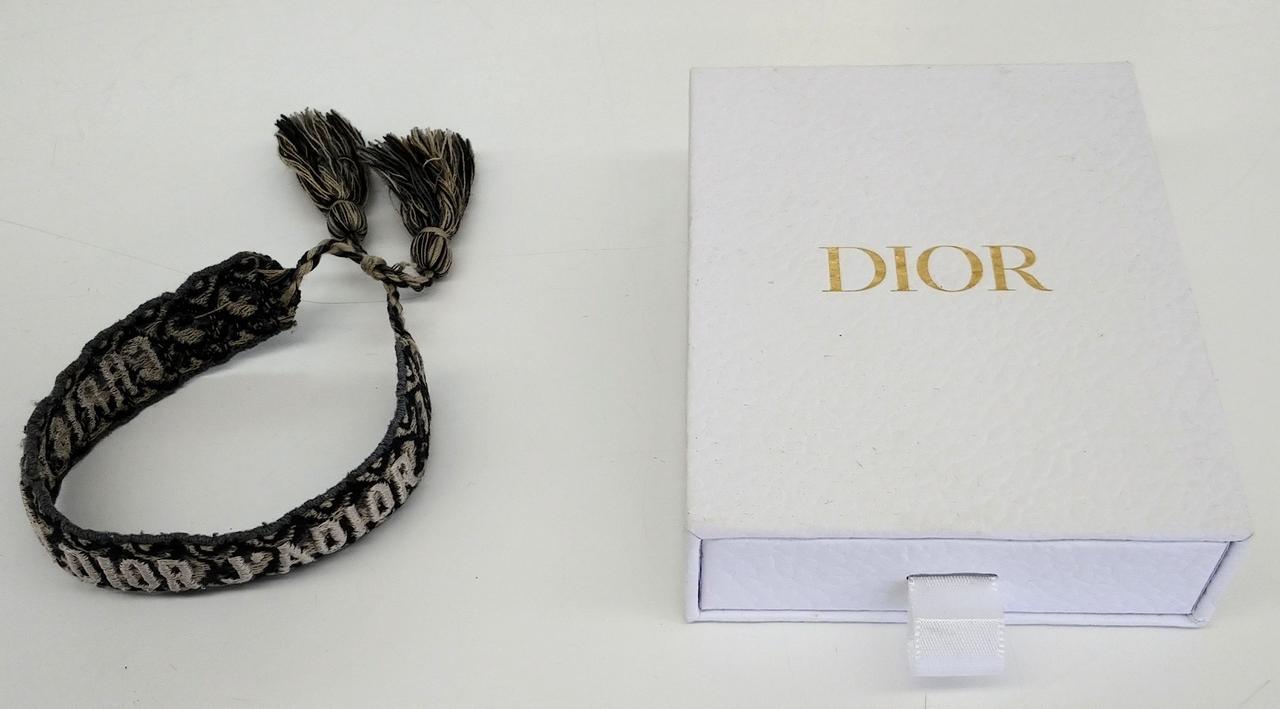 Dior クリスチャンディオール JADIOR ブレスレット 楽天市場】Dior ディオール ミサンガ Textile JAdior Bracelet