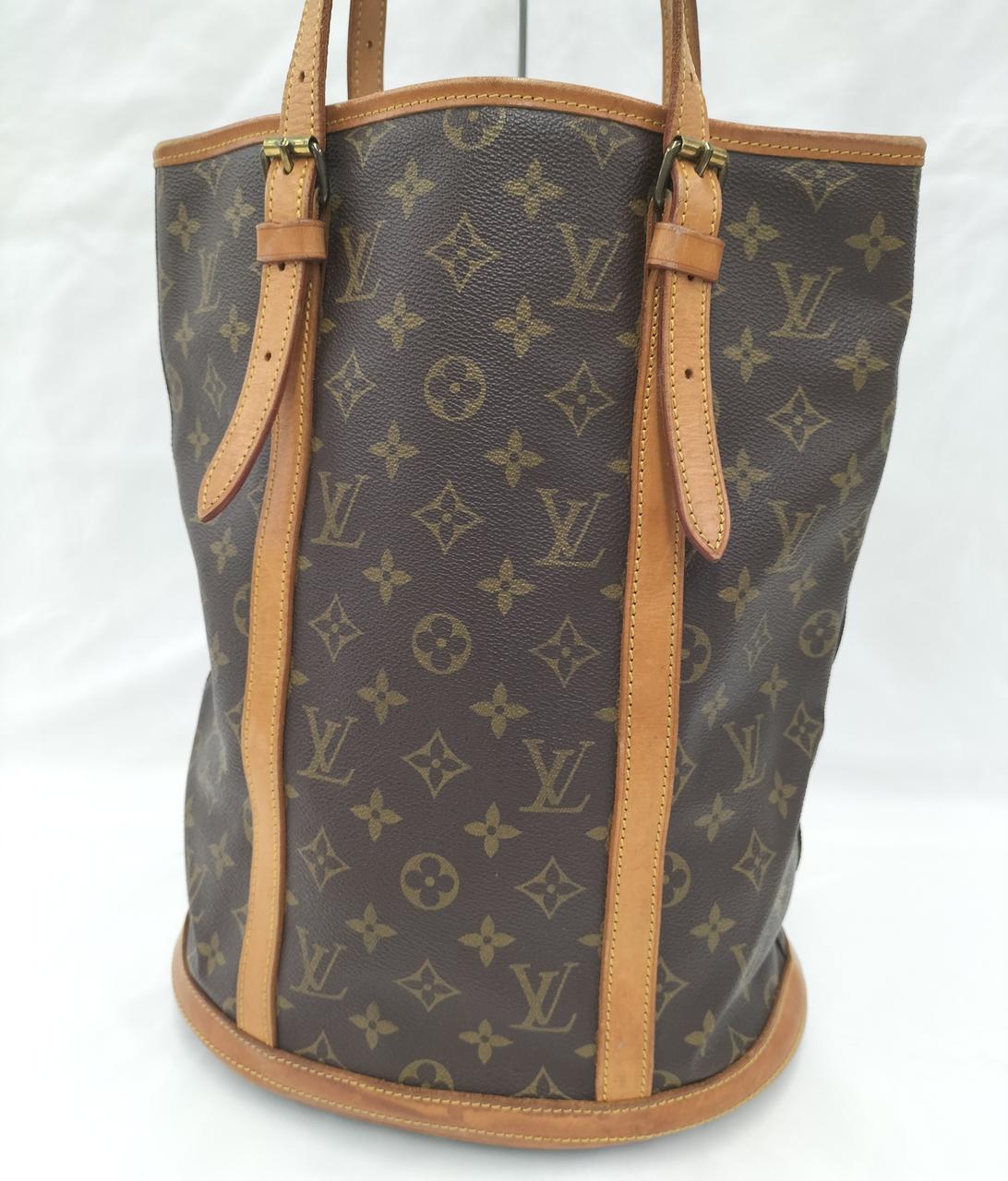ルイヴィトン(LOUIS VUITTON)|モノグラム バケットGM|HARDOFF