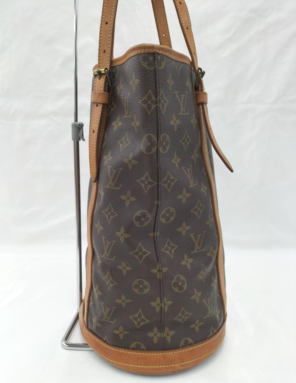 ルイヴィトン(LOUIS VUITTON)|モノグラム バケットGM|HARDOFF